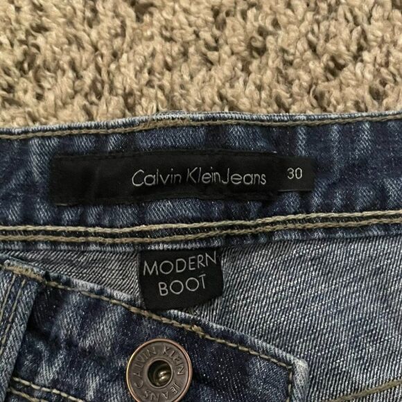Calvin Klein Modern Bootcut Jeans 30x30 blue - Picture 2 of 5